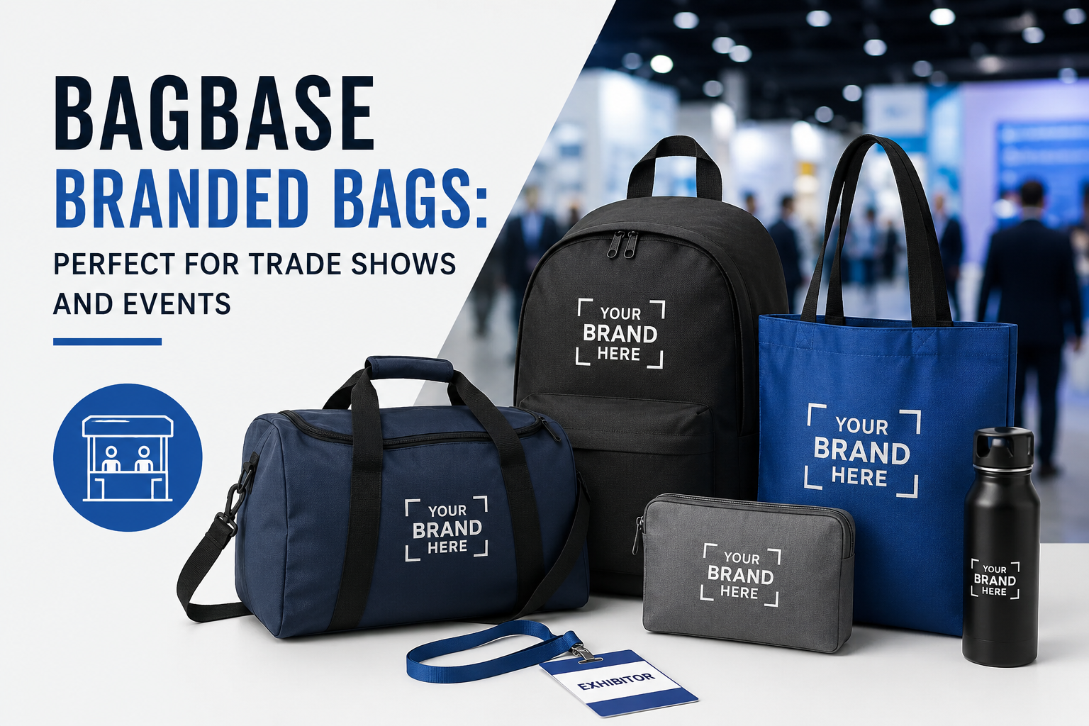 Bagbase Branded Bags: Perfect for Trade Shows and Events