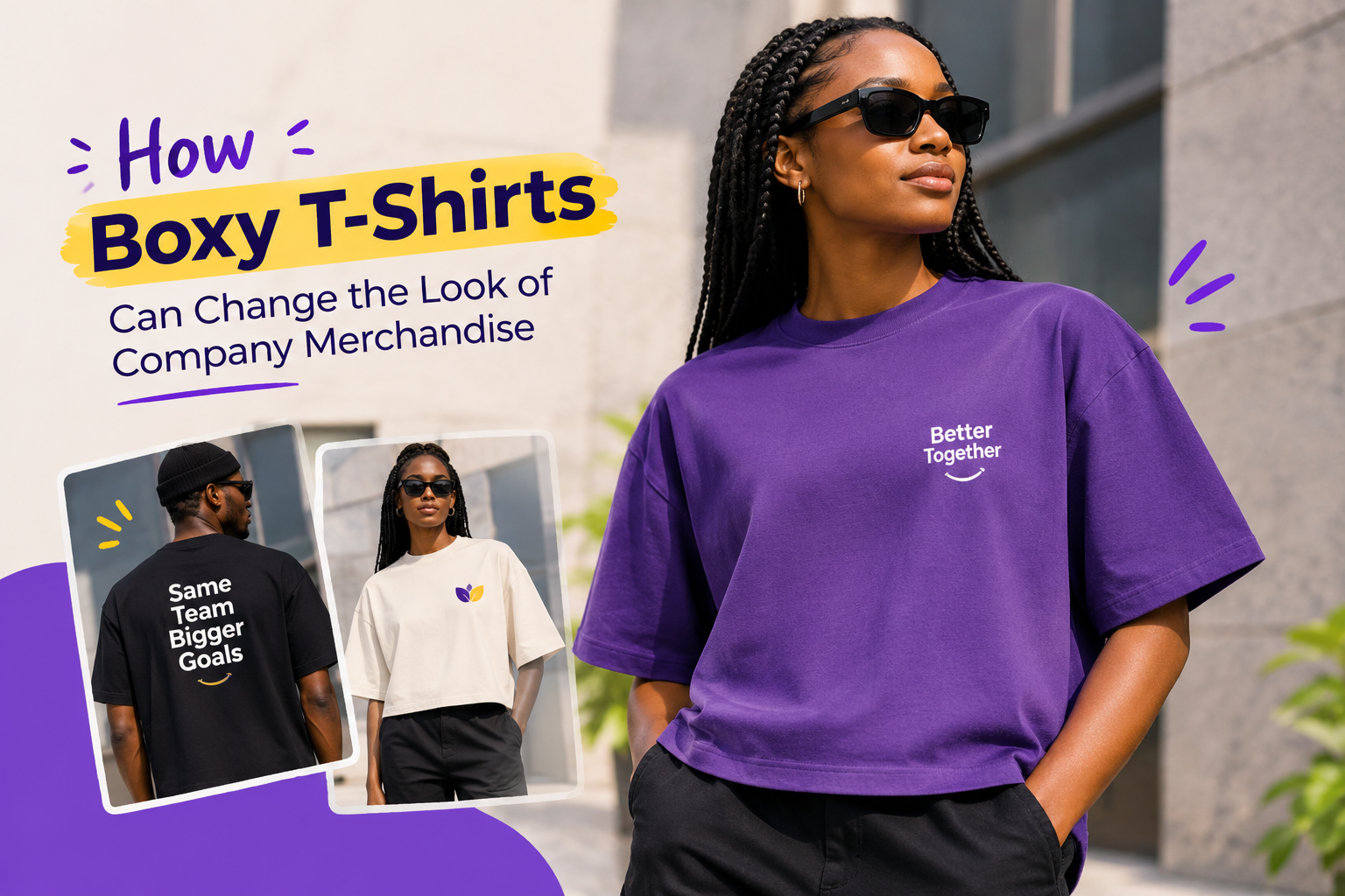 How Boxy T-Shirts Can Change the Look of Company Merchandise