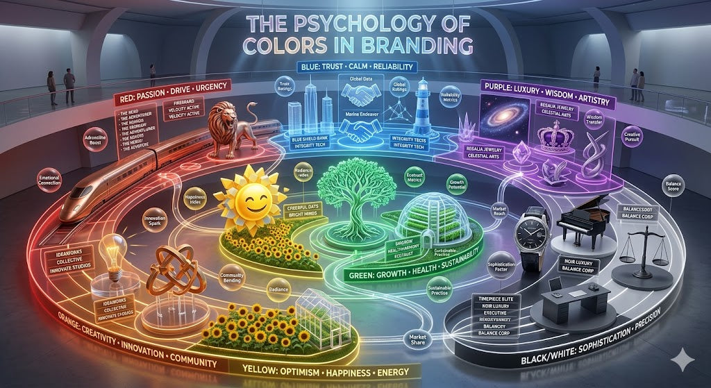 The Psychology of Colors in Branding
