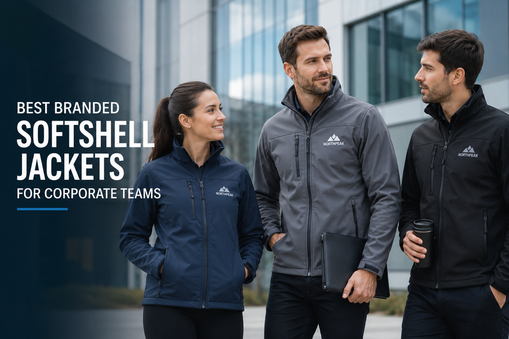 Best Branded Softshell Jackets for Corporate Teams