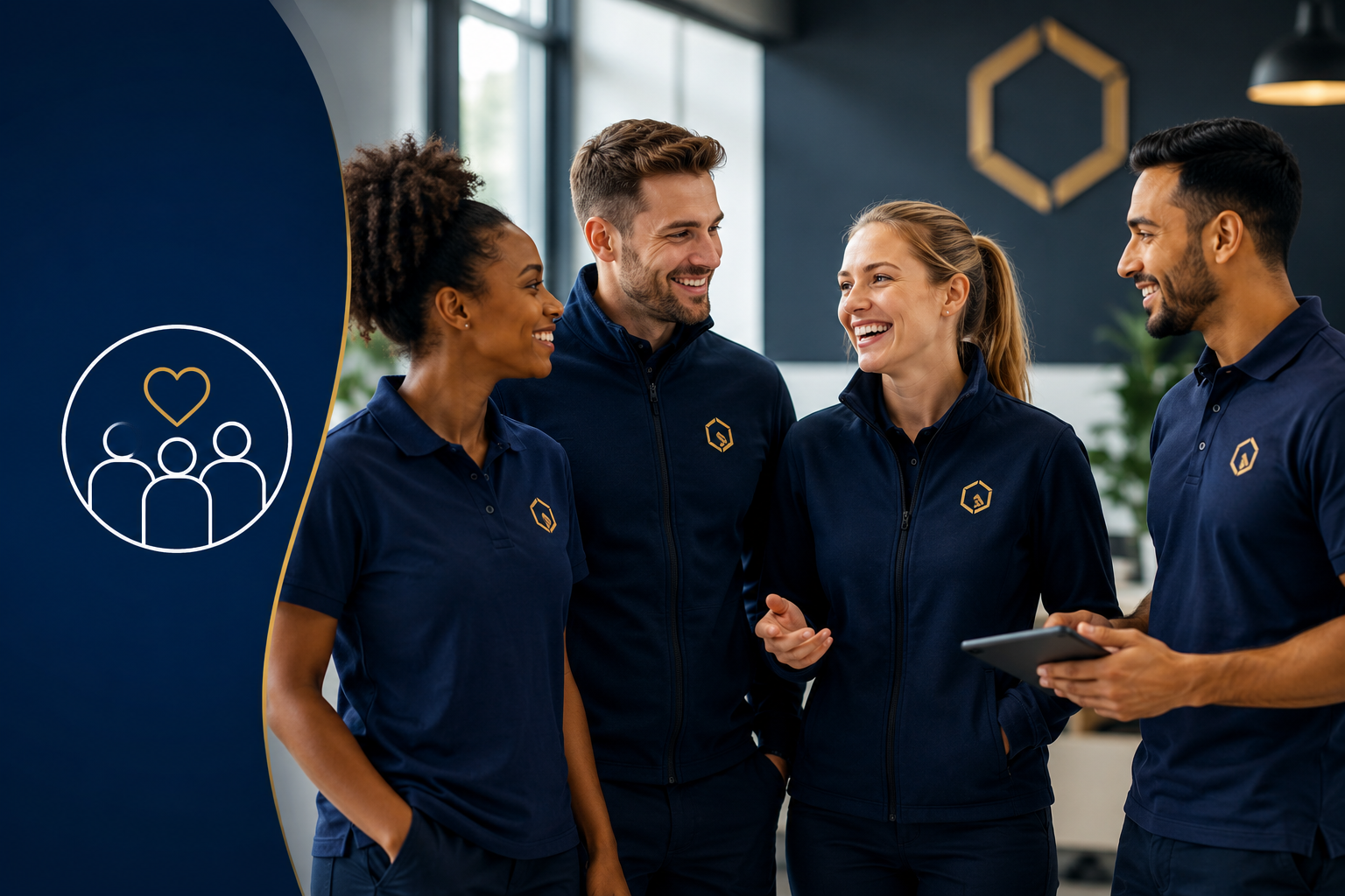 How Branded Workwear Supports Internal Company Culture
