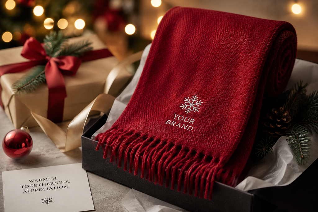Promotional Scarves for Christmas Gifting and Winter Campaigns