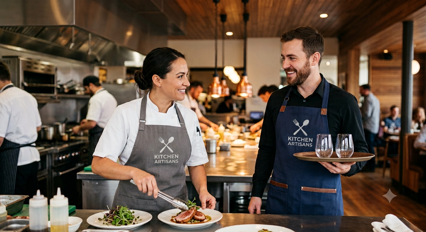 Custom Aprons for Hospitality and Catering Businesses