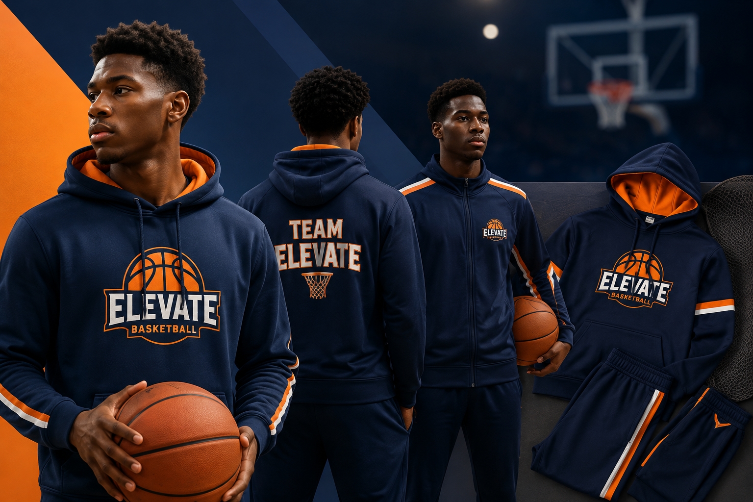 Basketball Team Custom Hoodies and Training Wear