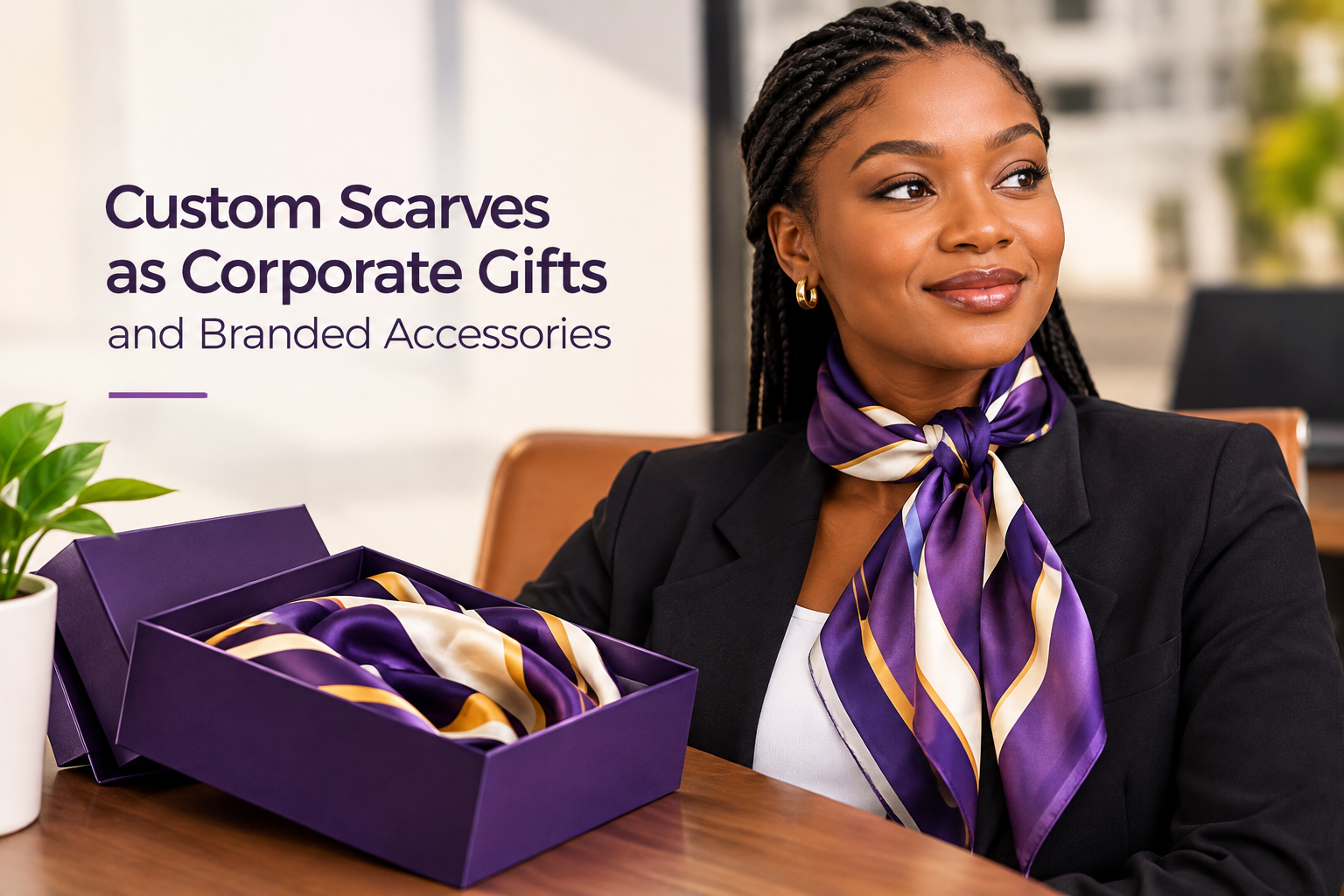 Custom Scarves as Corporate Gifts and Branded Accessories