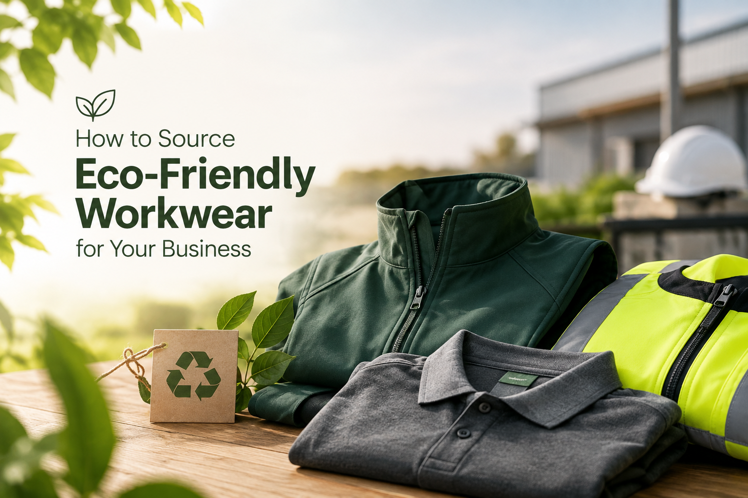 How to Source Eco-Friendly Workwear for Your Business