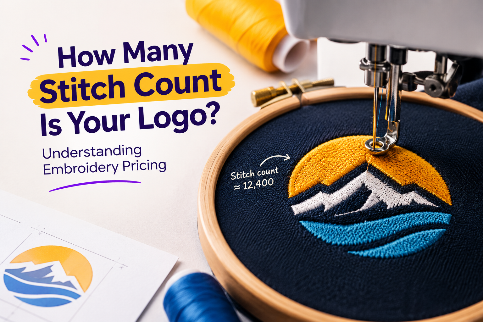 How Many Stitch Count Is Your Logo? Understanding Embroidery Pricing