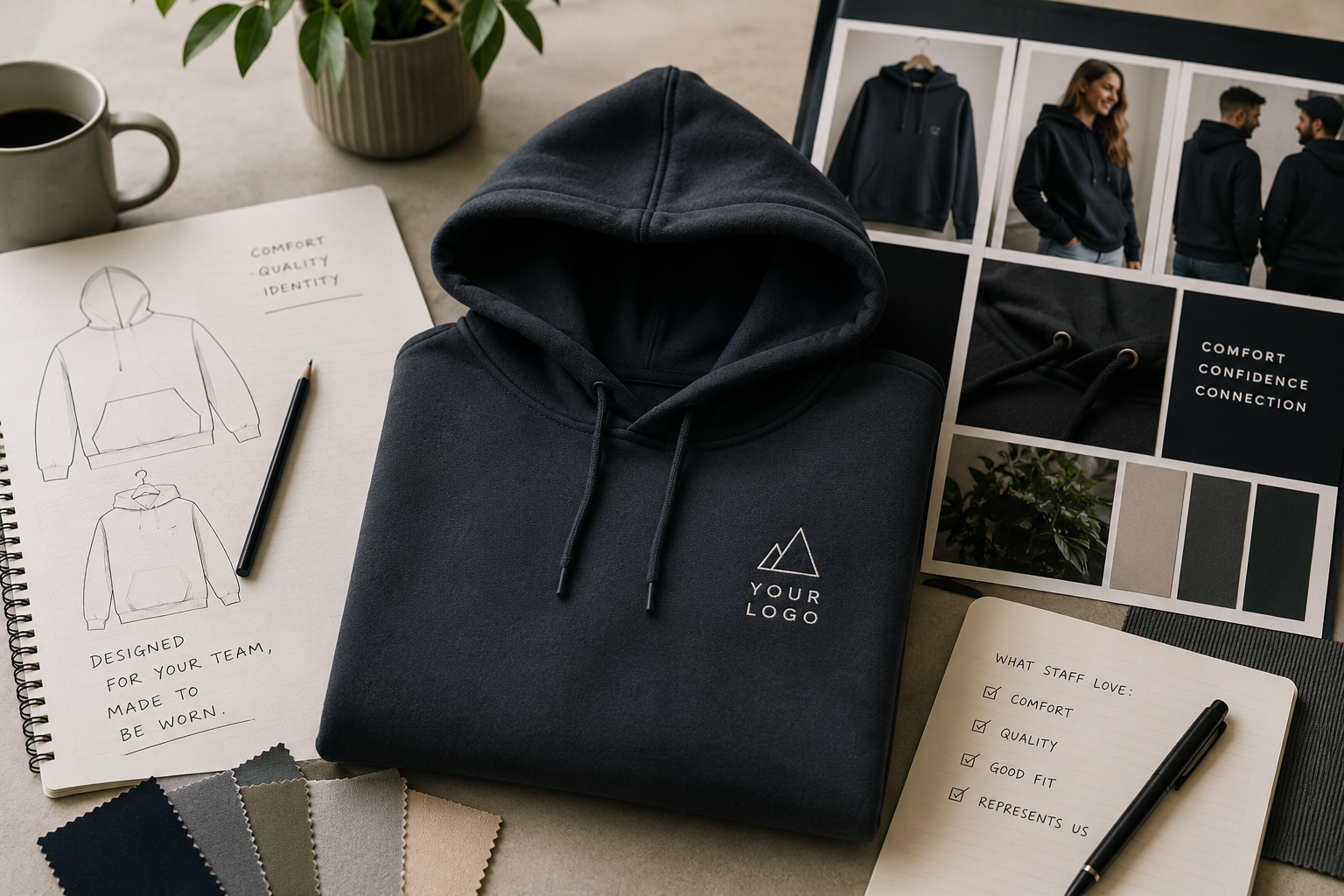 How to Design a Company Hoodie That Staff Will Actually Wear