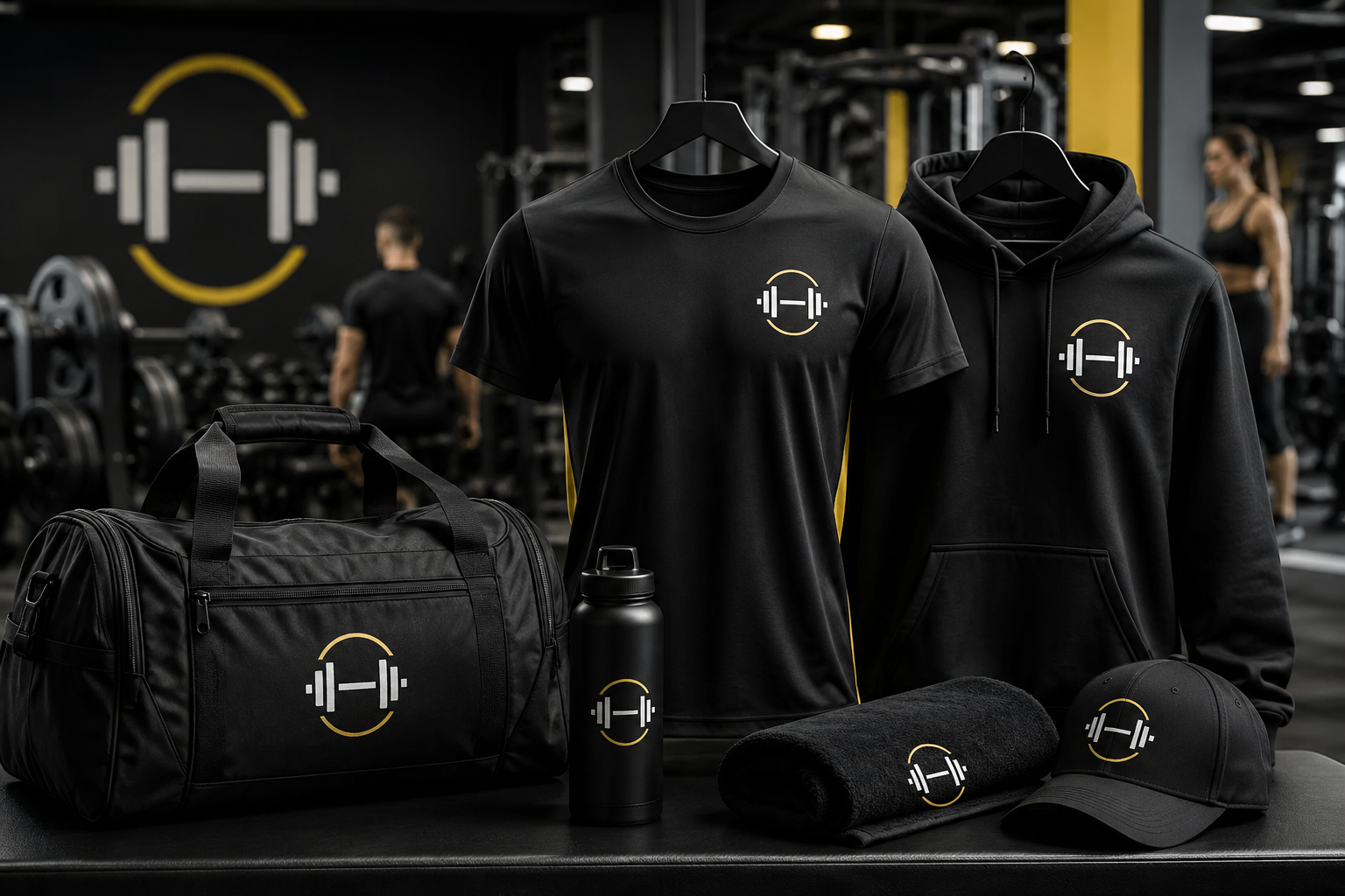 Gym Branded Merchandise: T-Shirts, Hoodies, and Bags for Members