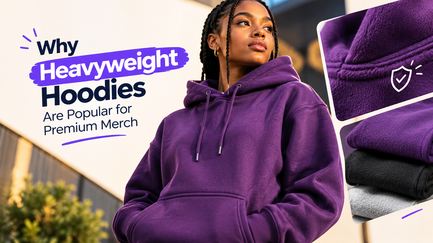 Why Heavyweight Hoodies Are Popular for Premium Merch