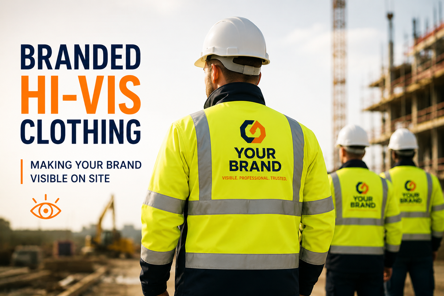 Branded Hi-Vis Clothing: Making Your Brand Visible on Site
