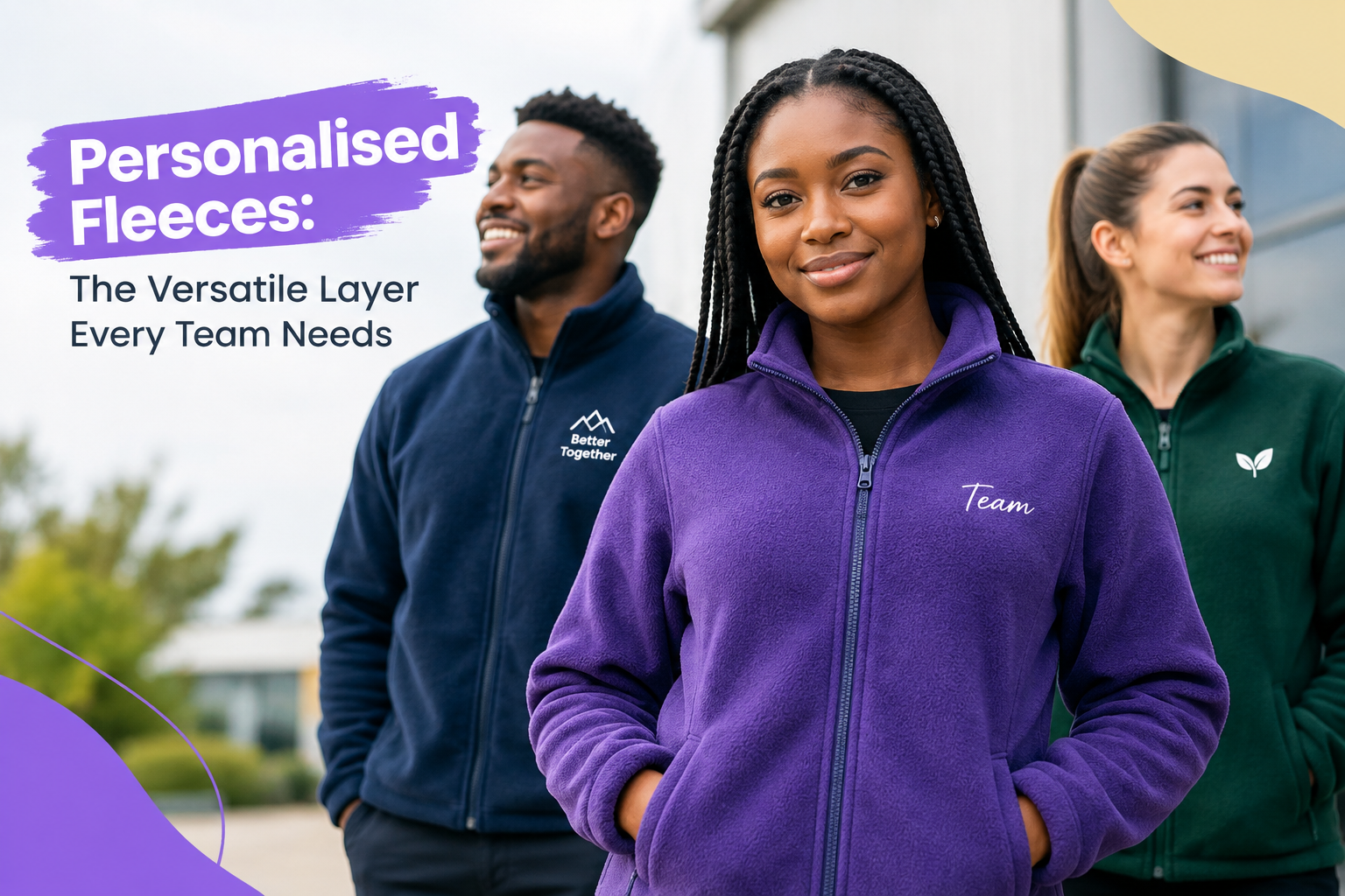 Personalised Fleeces: The Versatile Layer Every Team Needs