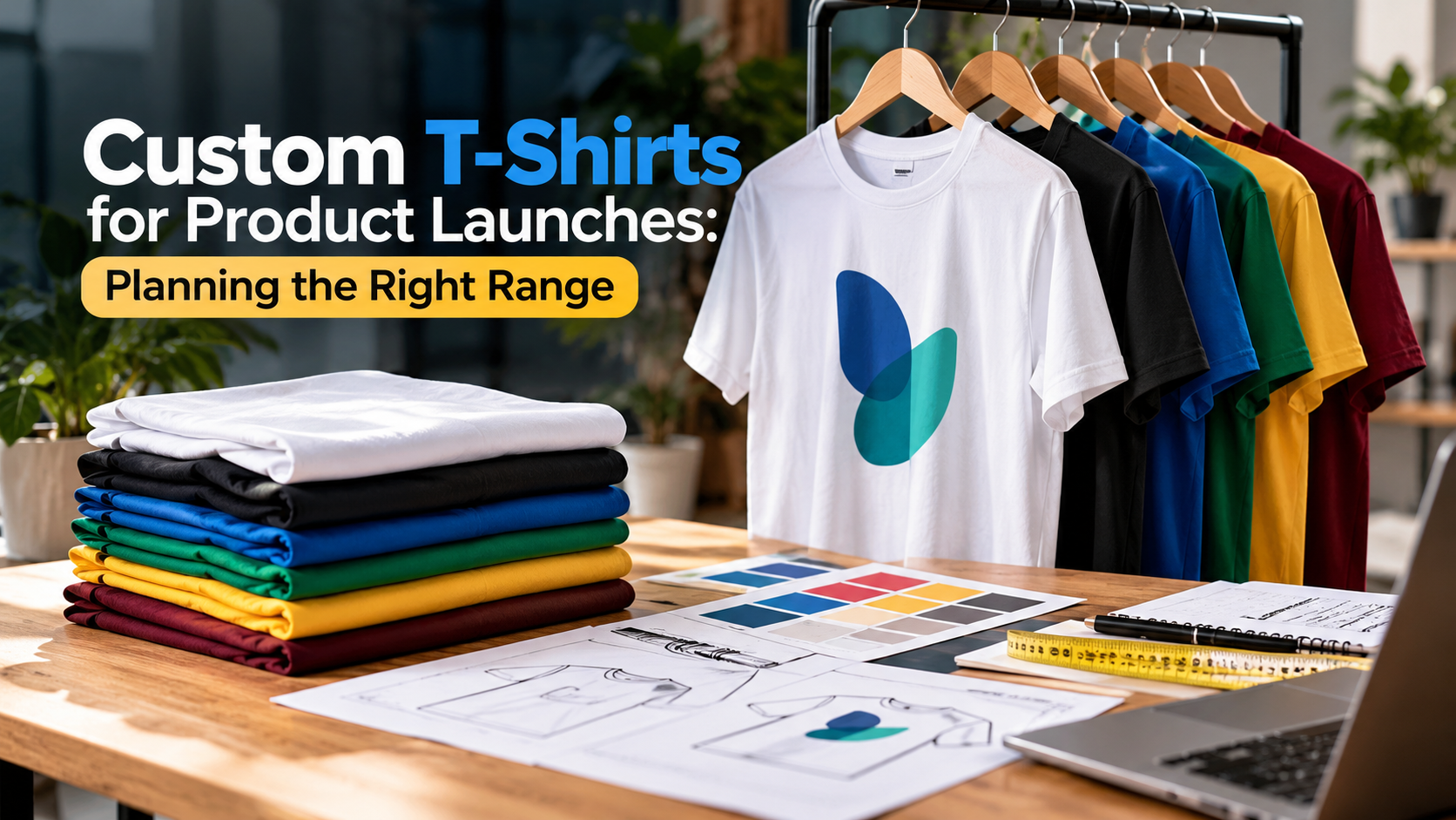 Custom T-Shirts for Product Launches: Planning the Right Range