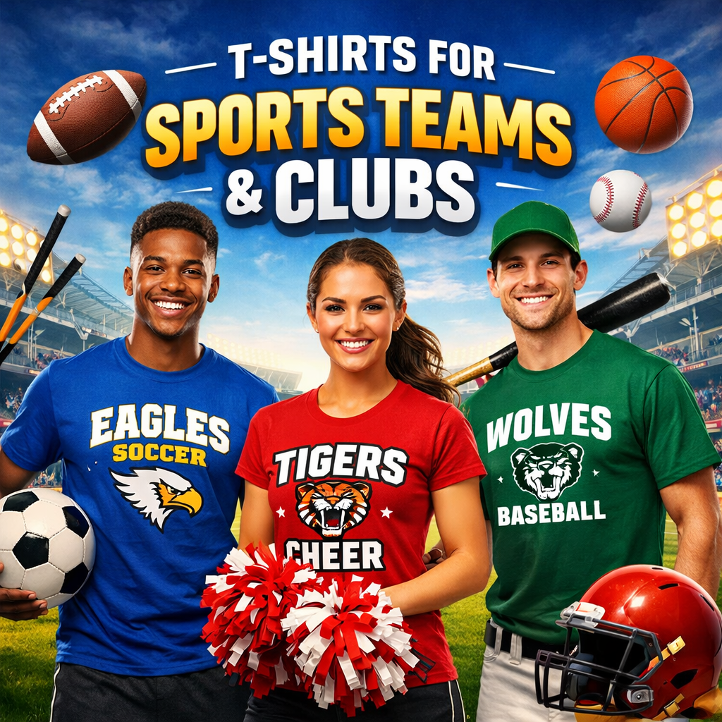T-Shirts for Sports Teams and Clubs