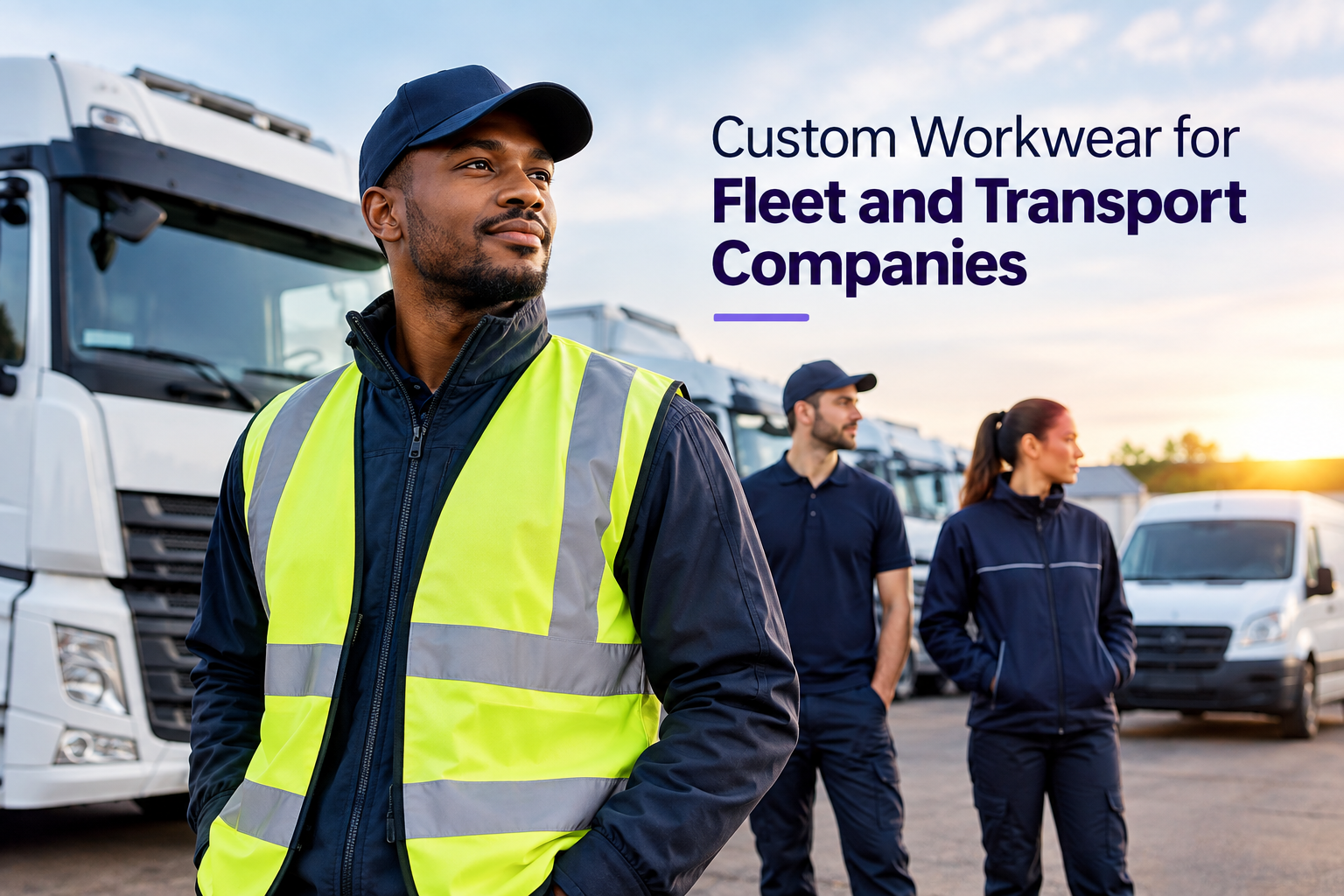 Custom Workwear for Fleet and Transport Companies