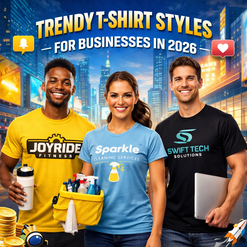 Trendy T-Shirt Styles for Businesses in 2026