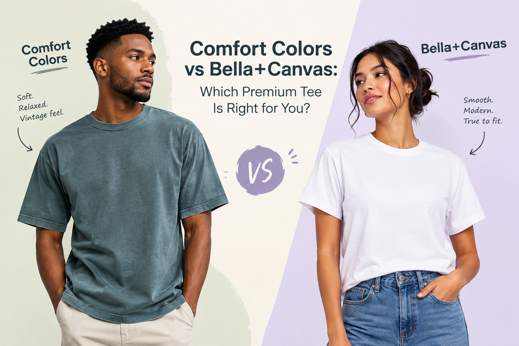 Comfort Colors vs Bella Canvas: Which Premium Tee Is Right for You?
