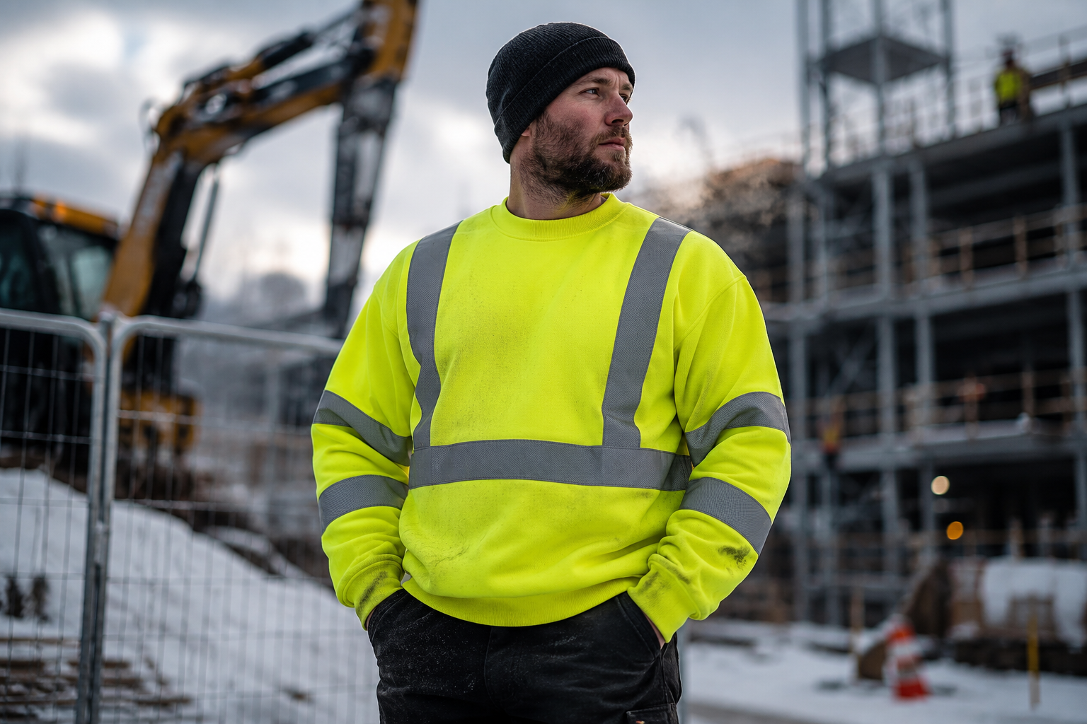 Hi-Vis Sweatshirts: A Warmer Option for Cold Work Sites