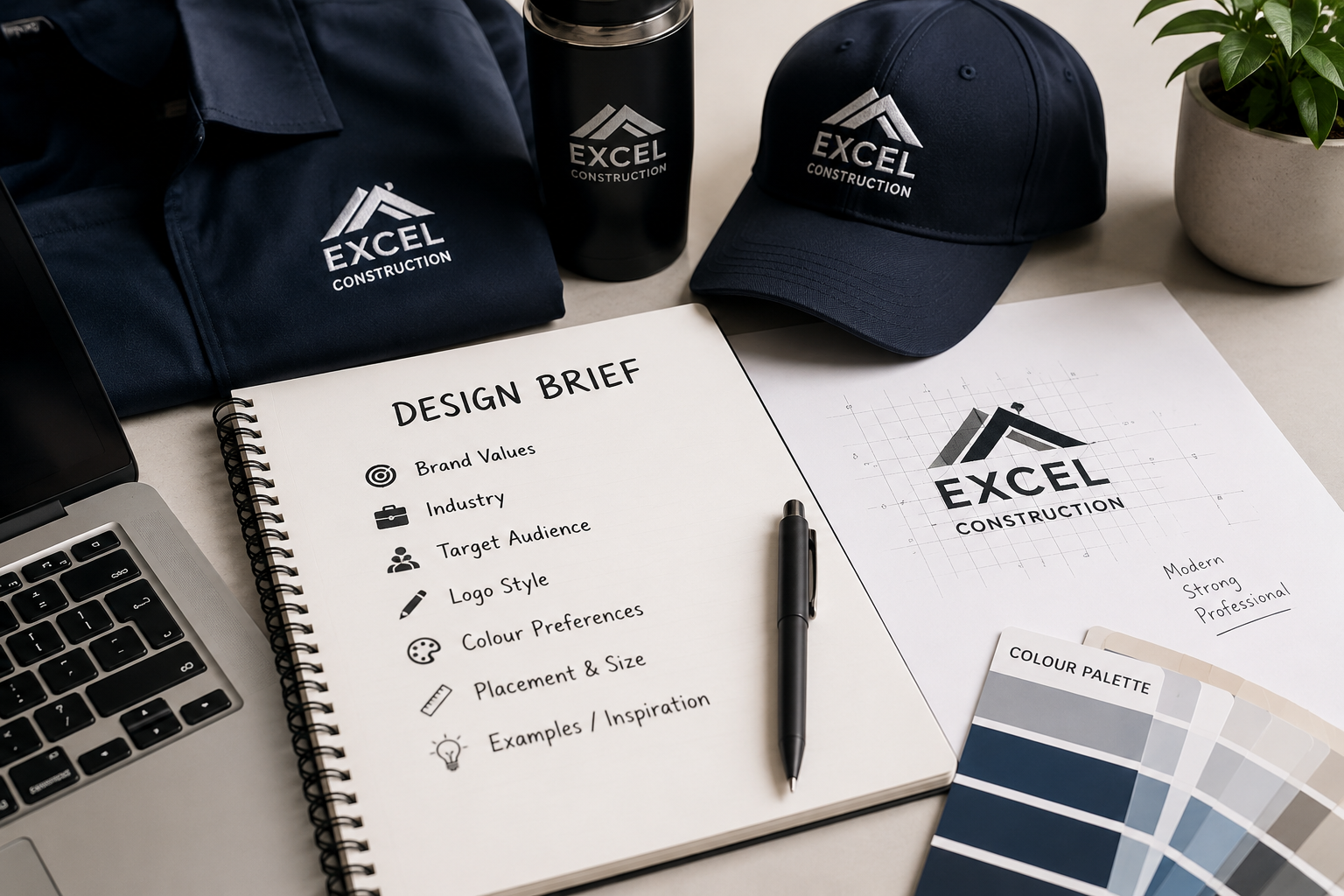 How to Brief a Designer for Your Workwear Logo