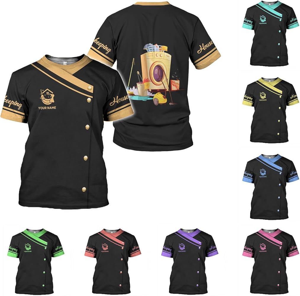 Cleaning staff uniforms