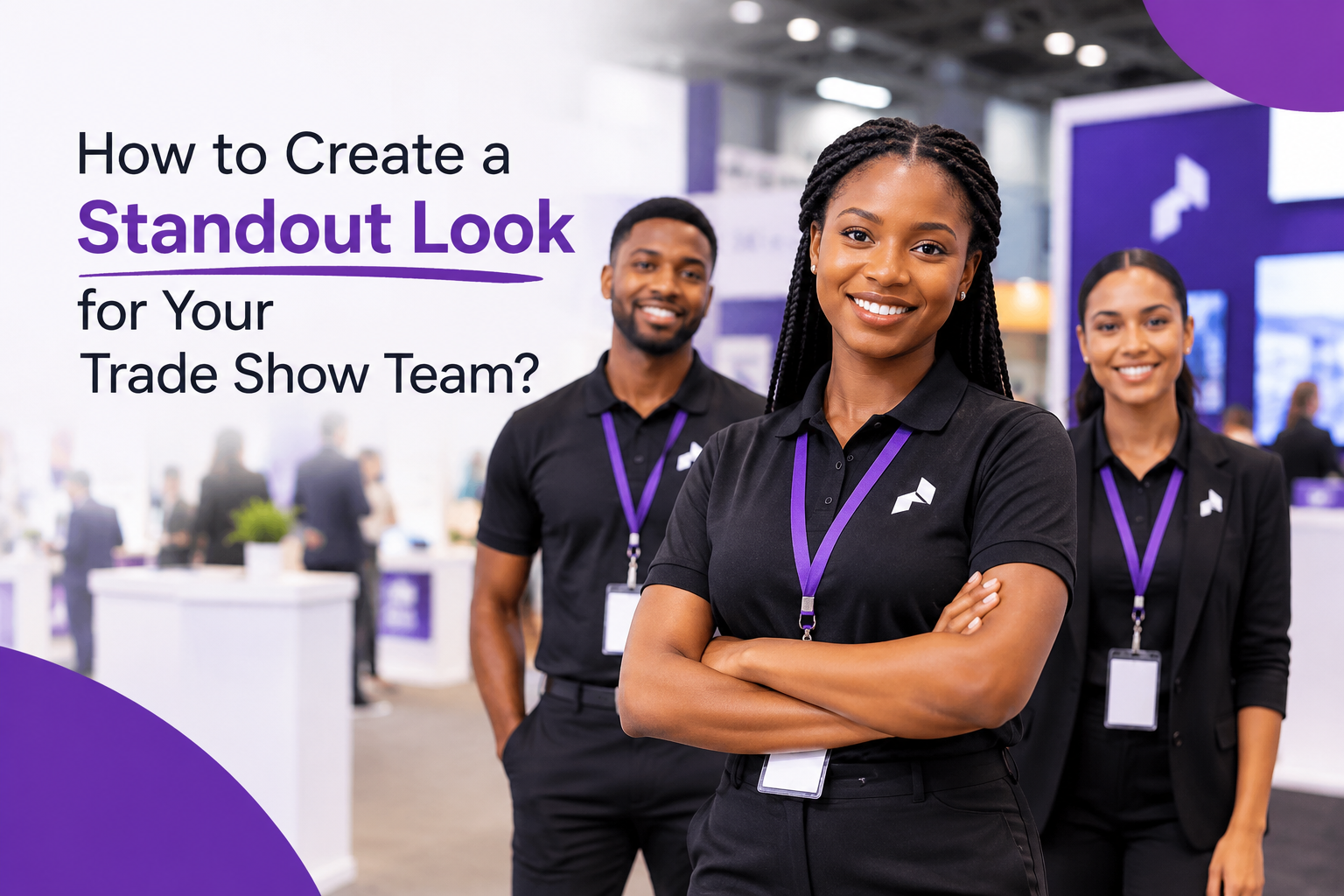 How to Create a Standout Look for Your Trade Show Team