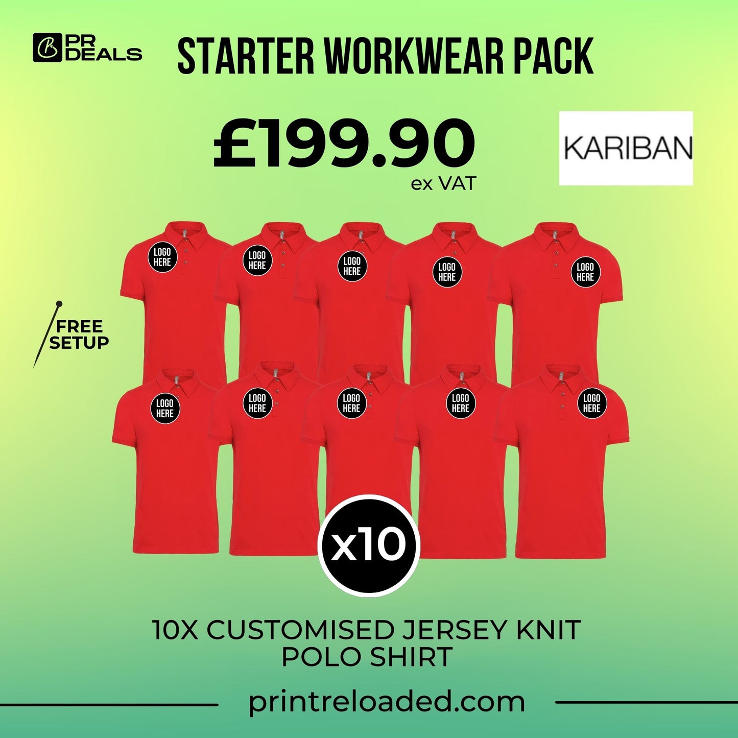 Starter Workwear Pack x10