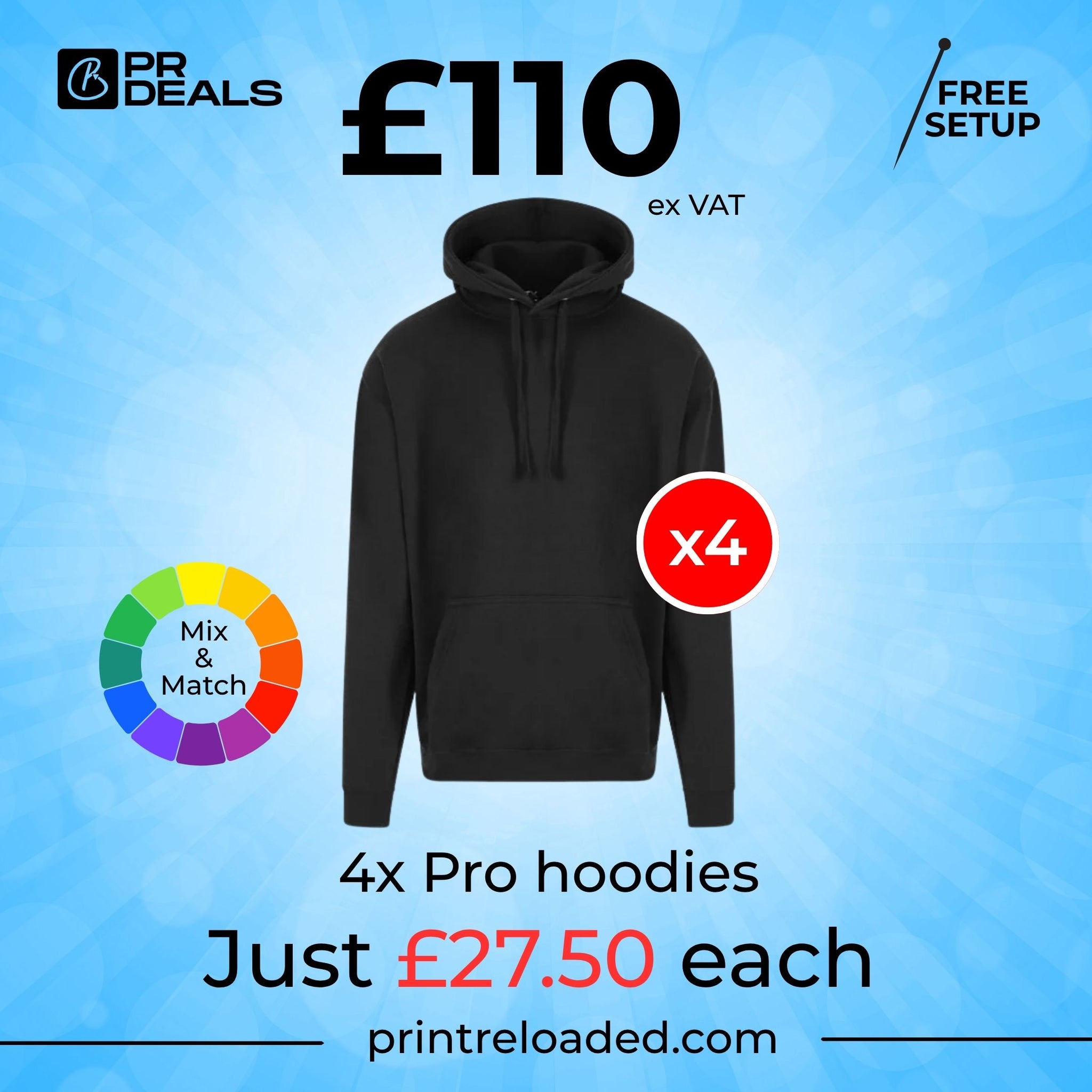 4x Pro Hoodie Deal
