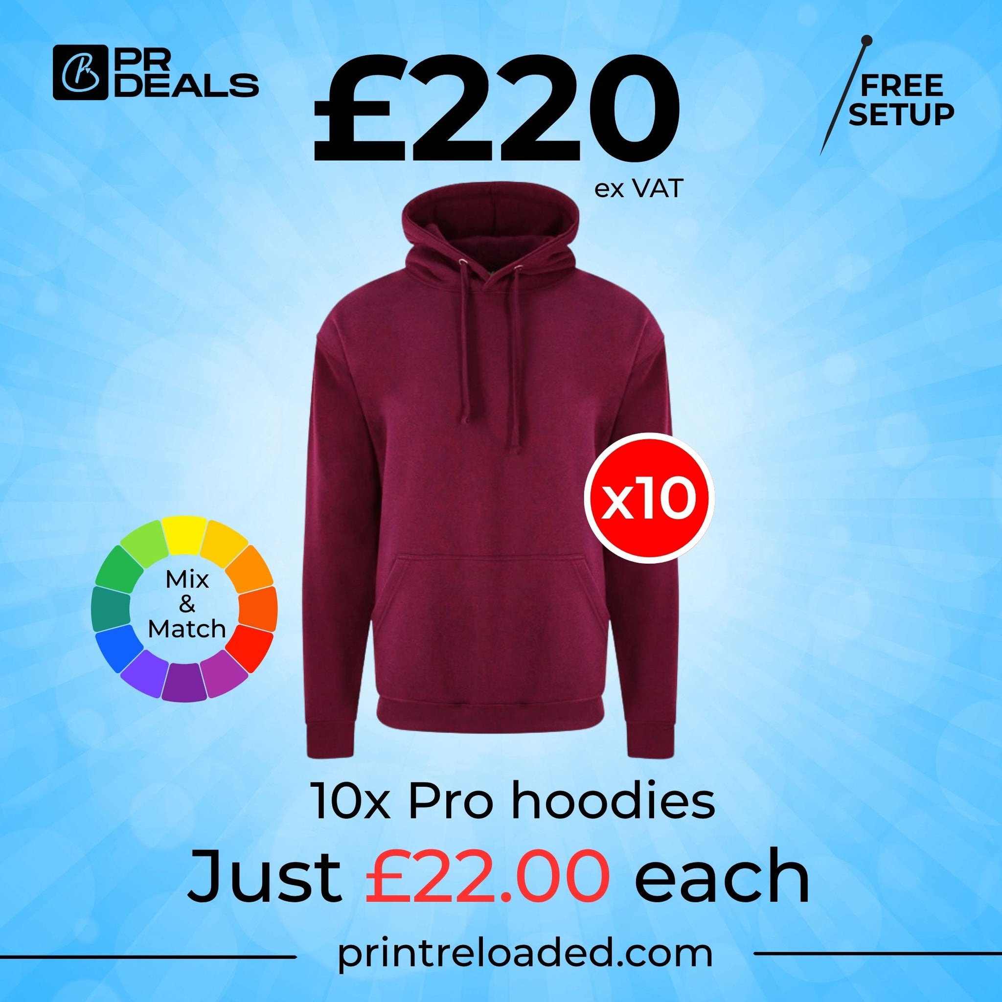 10x Pro Hoodie Deal