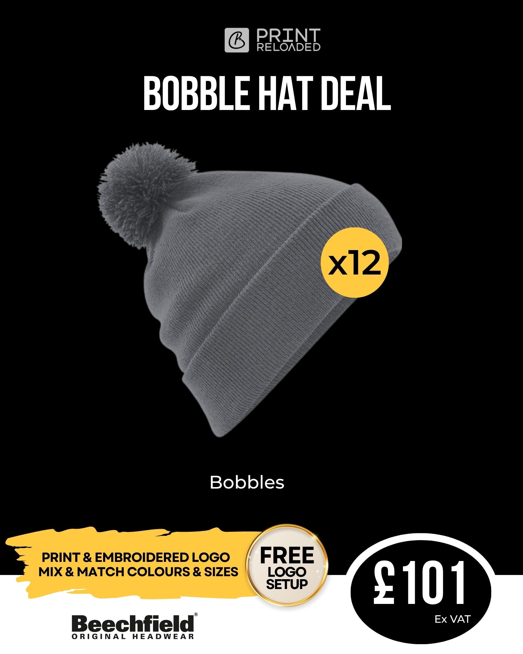 Bobble Hat Deal x12