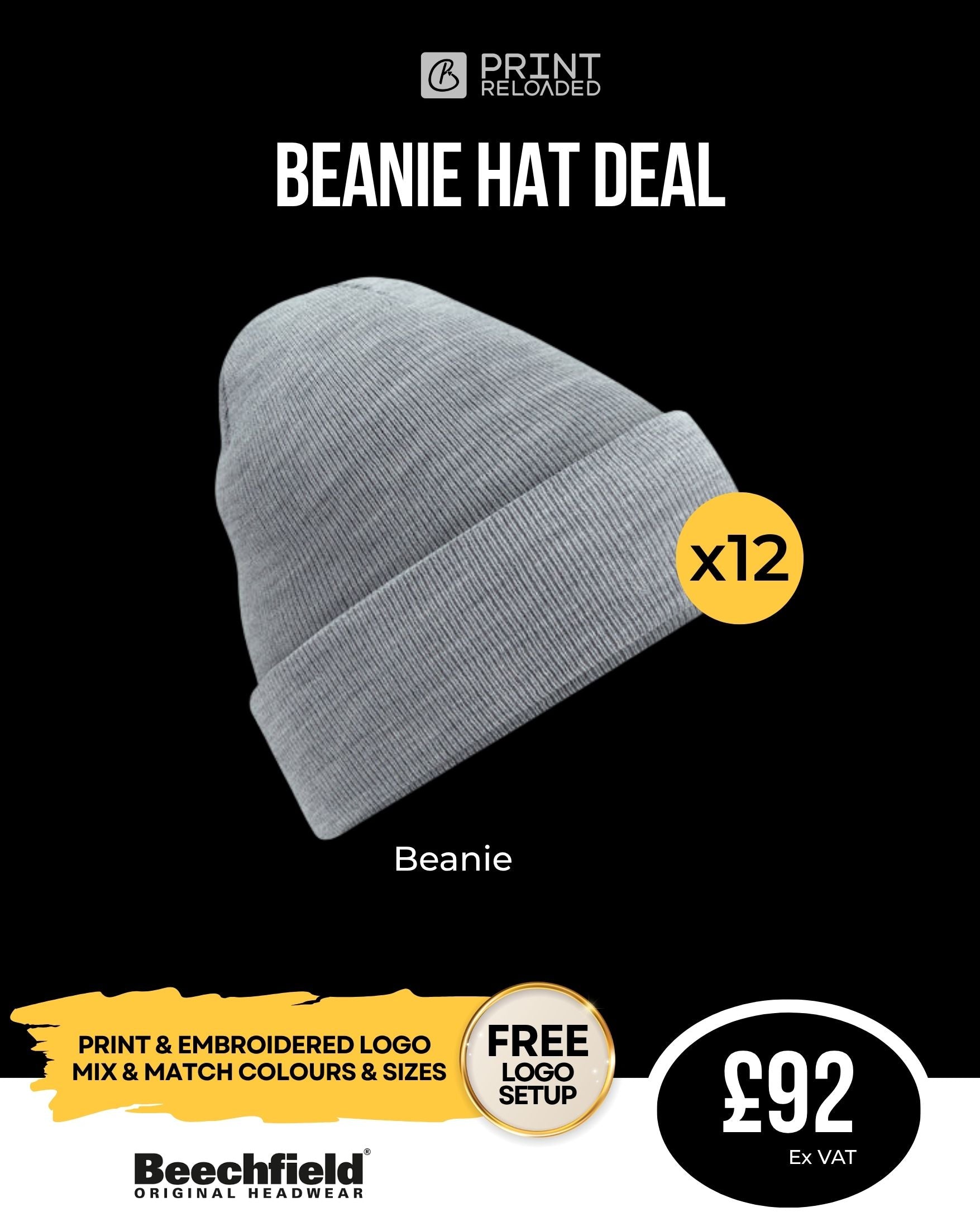 Beanie Hat Deal x12