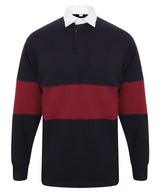 Panelled rugby shirt
