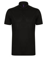 Stretch polo shirt with wicking finish (slim fit)
