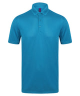 Stretch polo shirt with wicking finish (slim fit)