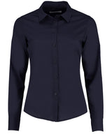 Women's poplin shirt long sleeve