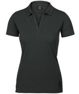Women’s Harvard v-neck – stretch deluxe polo