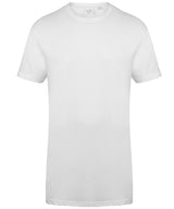 Longline t-shirt with dipped hem