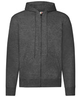 Classic 80/20 hooded sweatshirt jacket