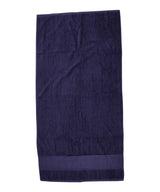 Printable border bath towel 