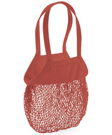 Organic cotton mesh grocery bag