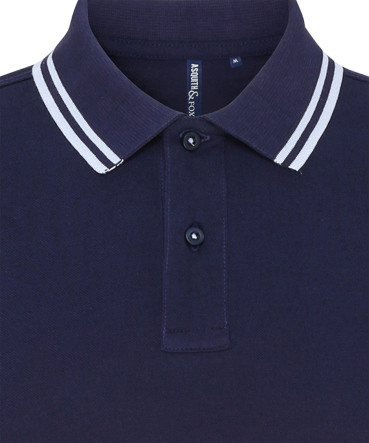 Men's classic fit tipped polo