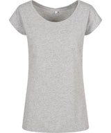 Women's wide neck tee