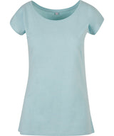 Women's wide neck tee