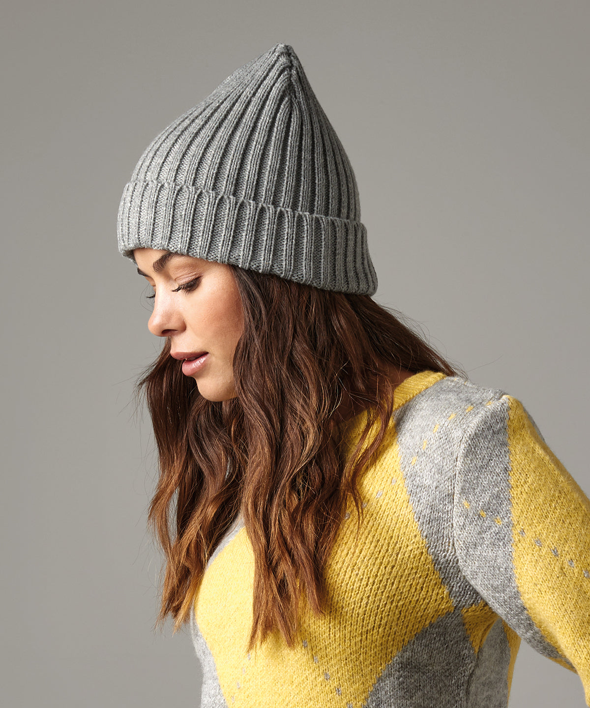 Chunky ribbed beanie