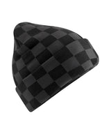 Checkerboard beanie