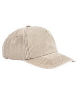 Relaxed 5-panel vintage cap