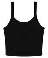 Women’s micro rib spaghetti strap tank