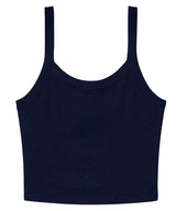 Women’s micro rib spaghetti strap tank