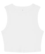 Women’s micro rib muscle crop tank