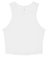 Women’s micro rib racer tank