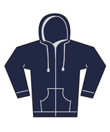 Unisex heavy full-zip hoodie